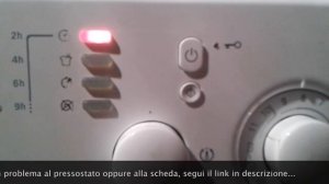 Lavatrici Ariston   Hotpoint - Indesit - Errore F08