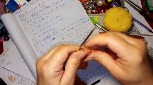 Ажурный палантин с рукавами спицами часть 3..с9 по 12 ряды