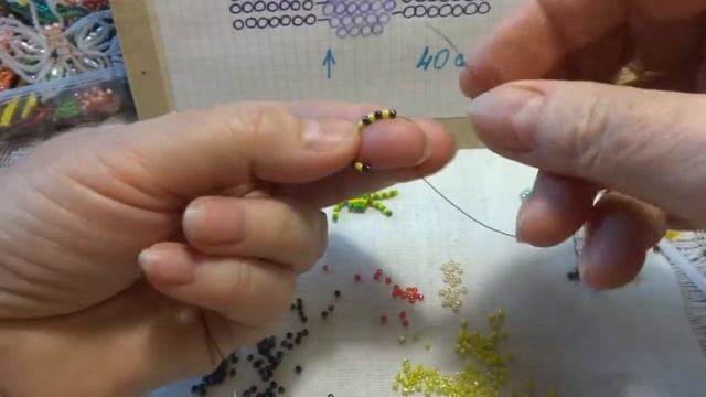 Бисероплетение для детей Урок 20 Паучок Beading for children Lesson 20 Little Spider смотреть онлайн