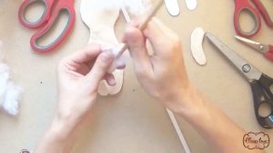 Урок2. Как вывернуть и наполнить мелкие детали куколки. Как сшить куклу. Куколка "Спящий Ангел"