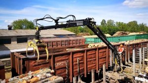 Гидроманипулятор МАЙМАН ММ 110-03 (вылет стрелы 9 метров)