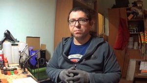 Поролон своими руками. Прожиг под двойник, красим пробник..