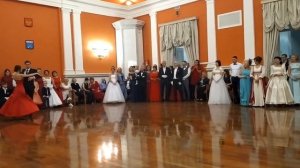 Кросс-степ вальс. Юбилей Выборгского бального общества.