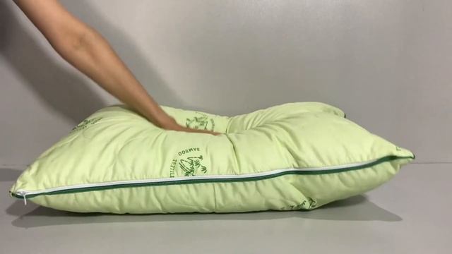 Подушка бамбук «Премиум» (чехол на молнии, тик). смотреть онлайн