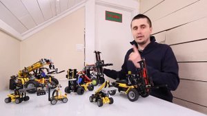 Сколько вилочных погрузчиков в линейке Лего Техник?
