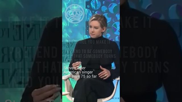 Fake it till you make it🤟# Elizabeth Holmes #theranos fraud #steven Tyler#steven jobs