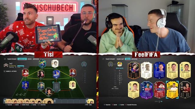 FIFA 20: Prime Icon Butragueno 2v2 Squad Builder Battle vs FeelFIFA !! Weihnachts Spezial смотреть онлайн