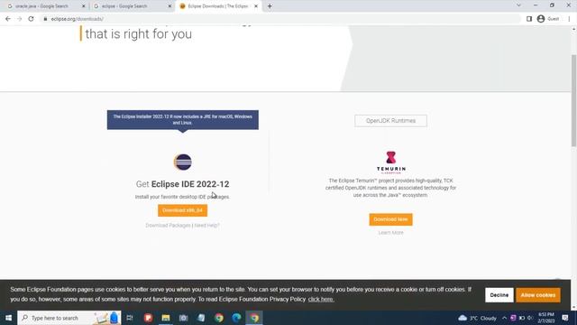 Eclipse and Java Install 2023 (Windows 10/11) смотреть онлайн
