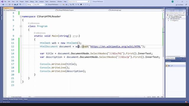 C# Html Reader | C# HTML Parser | HTMLAgilityPack