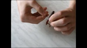 Как оснастить твистер двойным крючком.