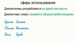 Лексика русского языка с точки зрения сферы обслуживания (5 класс, видеоурок-презентация)