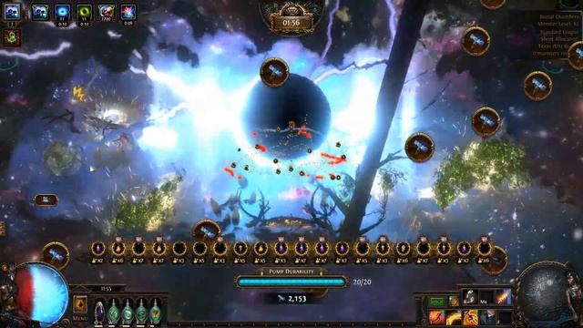 Разряд воспламенения Маг стихий пое 3.14 фарм T16 карт Elementalist poe смотреть онлайн