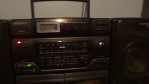 Sony CFD-560 boombox test