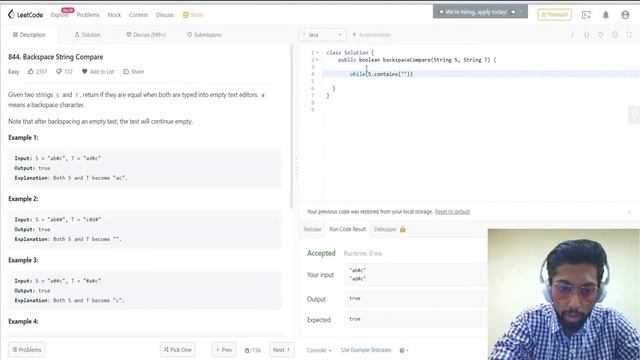Backspace String Comparison | Most Common Question Asked In Amazon and Best Buy смотреть онлайн