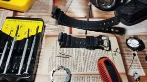 Ремонт Casio G Shock 5600 Удар об стену, и потоп. Не работают кнопки!