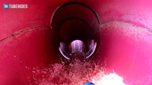 Insane HEAD-FIRST Kamikaze Water Slide at Aqualand Fréjus