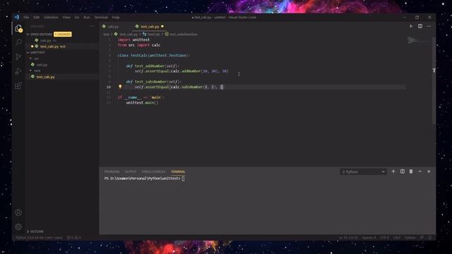 How to structure your unit test code in pyhton | Python unittest library | Tutorial