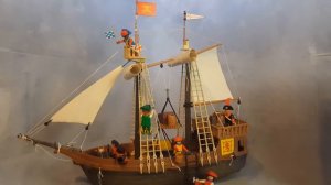 (1989) The Second Pirate Ship, set 3050 v2, Playmobil REVIEW