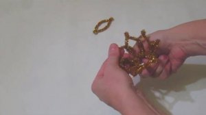КОРОНА  из синельной проволоки "ПРИНЦЕССА" /МК/ Своими руками
