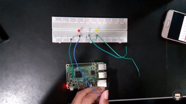 Switching an LED or Buzzer using IoT with RPi+Flask and AJAX смотреть онлайн