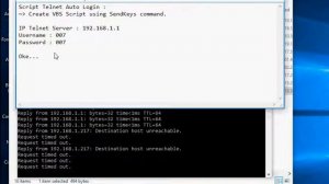 How to Create Telnet Auto Login and Reboot Device with Windows Batch Script by Thinkxfree