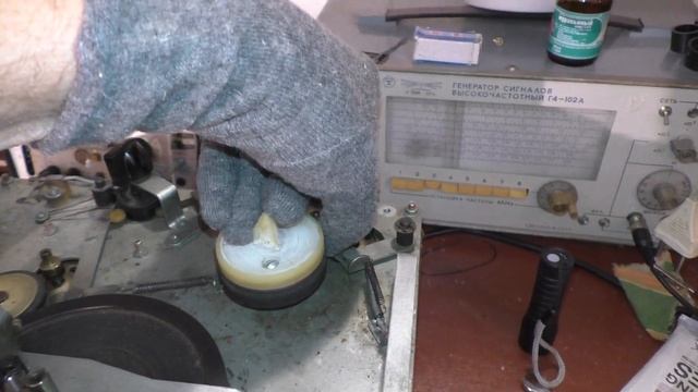 Магнитофон Днiпро 12М. 1968 г. Шасси смотреть онлайн