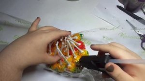 букет из чупа чупсов своими руками/подарок