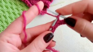 Как вязать бабушкины петли. Видео урок для начинающих. Вязание лицевой глади.