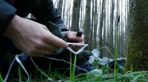 Палатка из тента. Простой способ