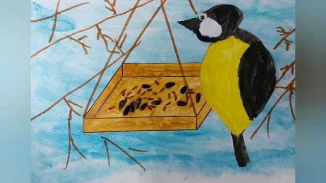 Синичкин день на курсе "Краски детства" /12.11.2021/ смотреть онлайн