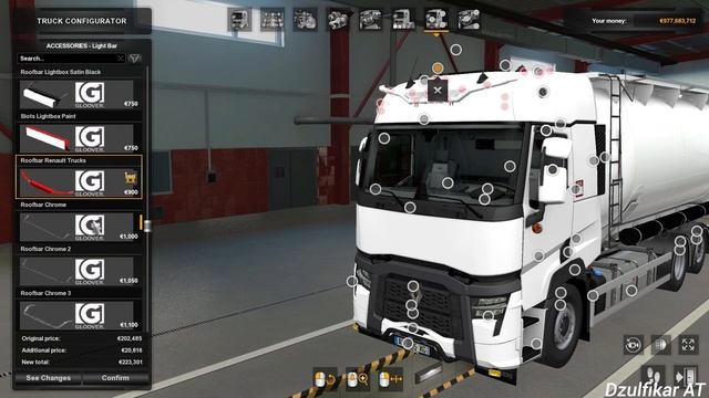 Euro Truck Simulator 2 - Feldbinder KIP Rigid Addon for Tandem Addon by Kast | ETS2 Mods 1.40