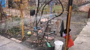 что делать, если сеть из лески пружинит?  Есть один очень действенный способ!