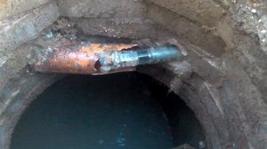 Труба в трубу. Прокол для канализации +375295123671