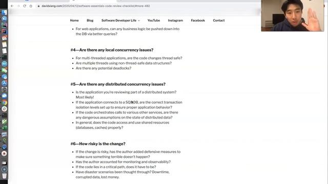 Complete Code Review Checklist смотреть онлайн