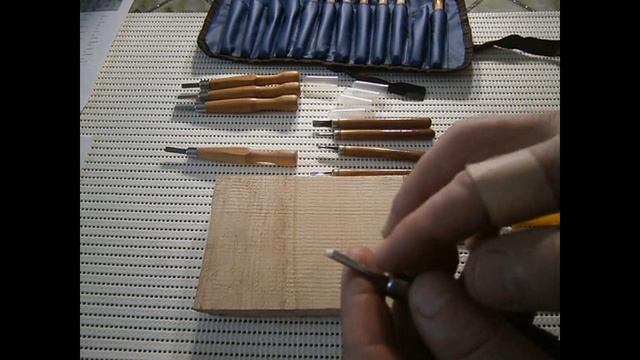 Набор стамесок из углеродистой стали для резьбы по дереву смотреть онлайн