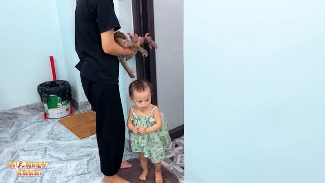 Unveiling Monkey Kaka's Morning Ritual: Teeth Brushing & Bath Time смотреть онлайн