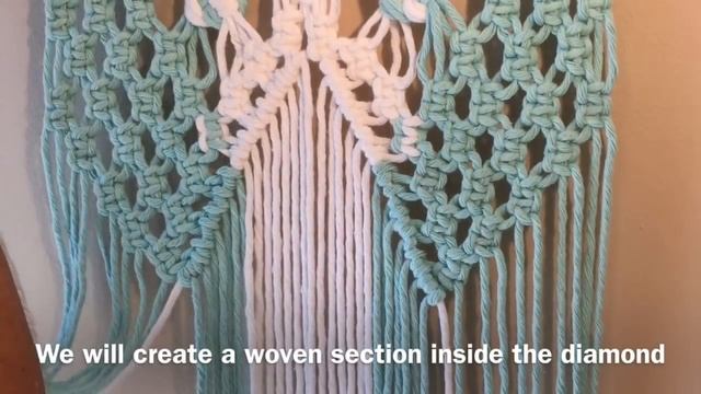 HOW TO - MACRAME HANGING - UNIQUE WOVEN CENTER смотреть онлайн