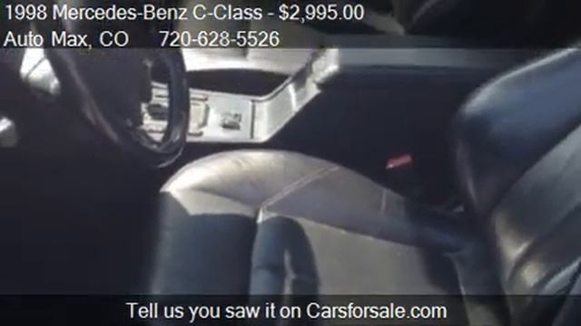 1998 Mercedes-Benz C-Class C280 4dr Sedan for sale in Denver смотреть онлайн