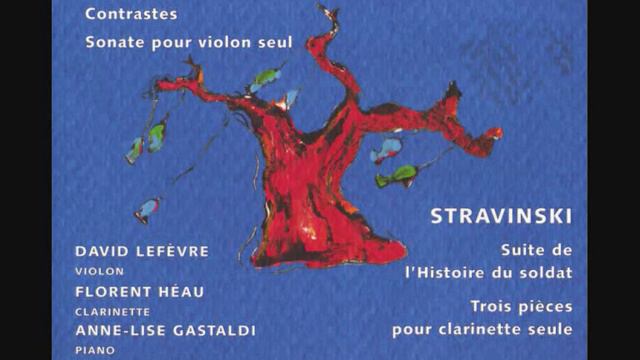 Contrastes pour violon, clarinette et piano (1)  Béla Bartók смотреть онлайн