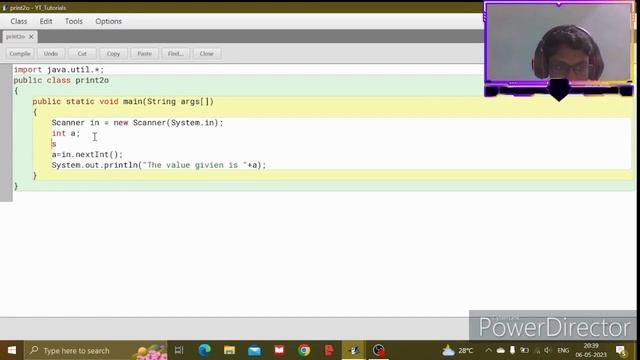 How to Get Input From User - Scanner Class/Java Tutorial смотреть онлайн