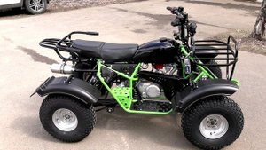 ATV Механик, в новом цвете. Стальной "кузнечик".