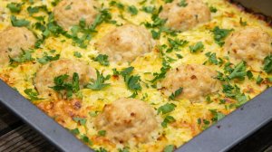 Закладываю ФРИКАДЕЛЬКИ в тёртые КАБАЧКИ. Готовлю вкусный УЖИН для всей семьи | ЭТО ПРОСТО