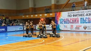 Степ аэробика команда '' Ласточки,, город Озёрск