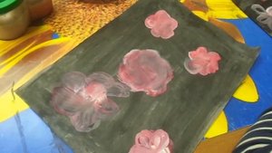 Мастер-класс для детей "Жостовские узоры"