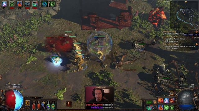 Act 6: Tukohama - Phantasm Summoner - #18 - Let's Play Path of Exile 3.2: HC SSF Bestiary Flashback смотреть онлайн