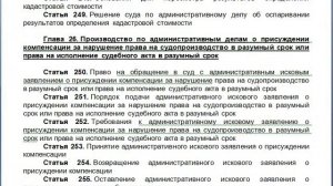 Содержание КАС 21 ФЗ РФ, Разделы, главы, кодекс административного судопроизводства