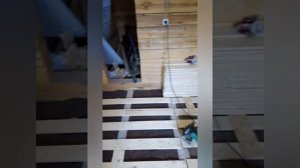 Утепление пола и потолка керамзитом своими руками ./floor and ceiling insulation.