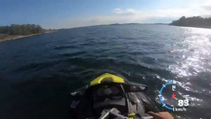 Sea-doo rxt-x 260 rs ride and top speed run