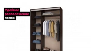 Шкаф-купе "Европа" 1,5м.