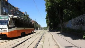 Смоленск. Трамвай КТМ-19 №271 маршрута №4. 30 июня 2022